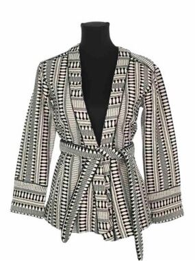 Sézane woven jacket blazer